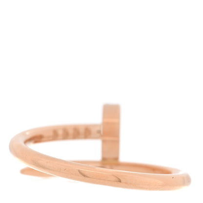 Cartier 18K Pink Gold Small Juste Un Clou Ring 46 3.75 3 of 5