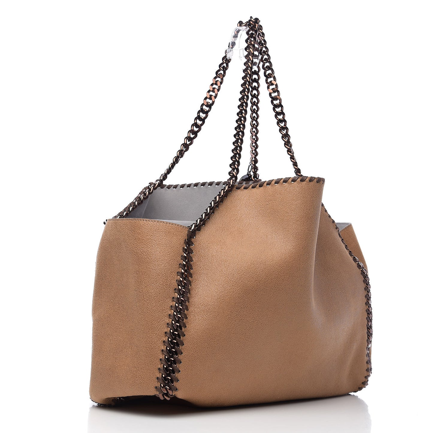 Shaggy Deer Falabella Reversible Tote Camel
