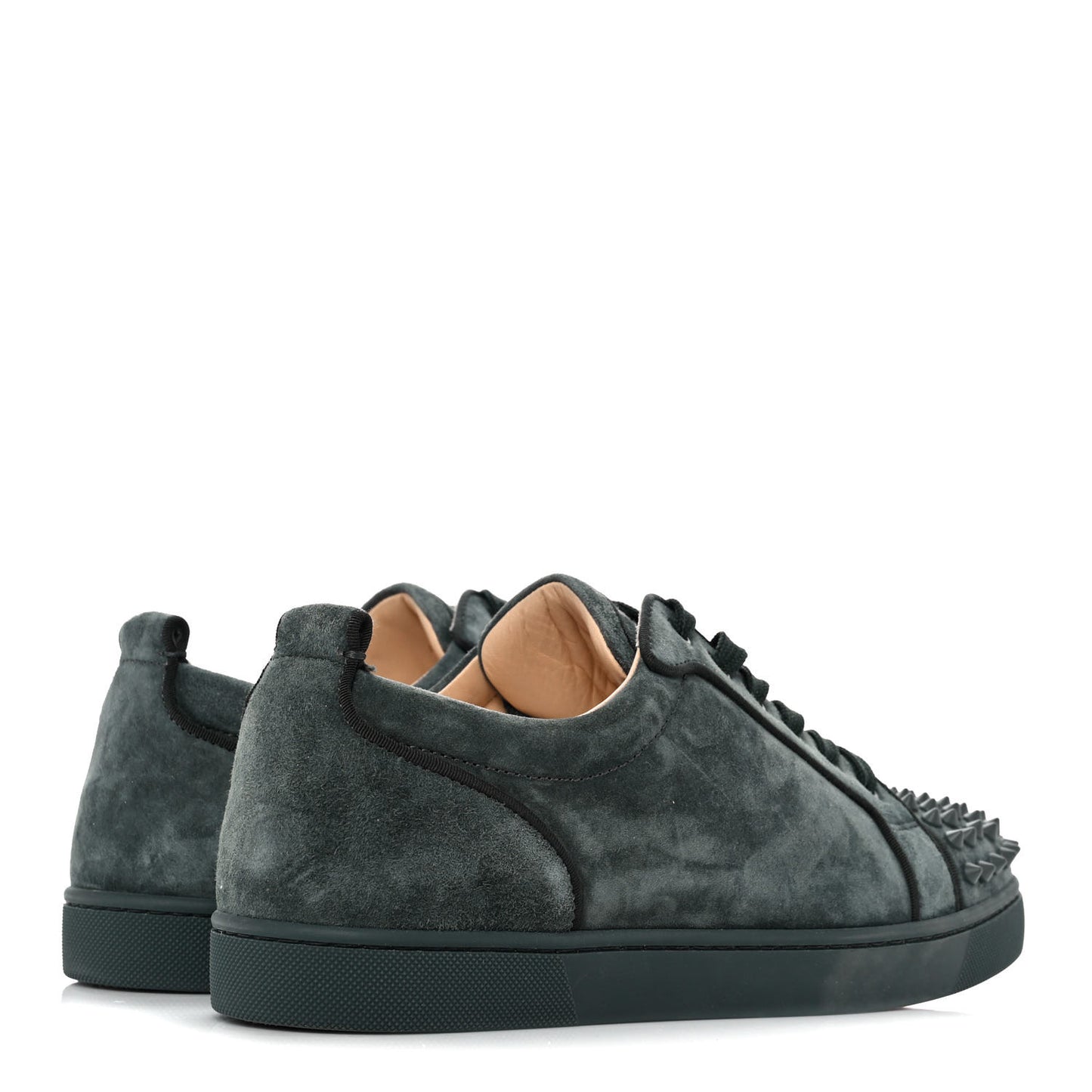 Suede Calfskin Mens Louis Junior Spikes Orlato Flat Sneakers 40.5 Tsar