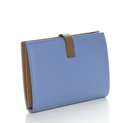 Celine Grained Calfskin Medium Multifunction Strap Wallet Porcelain 3 of 8