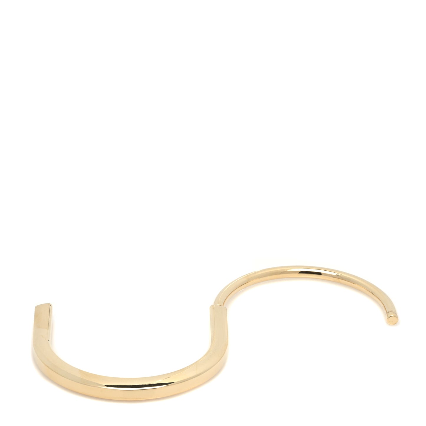 18K Yellow Gold Tiffany Lock Bangle Bracelet