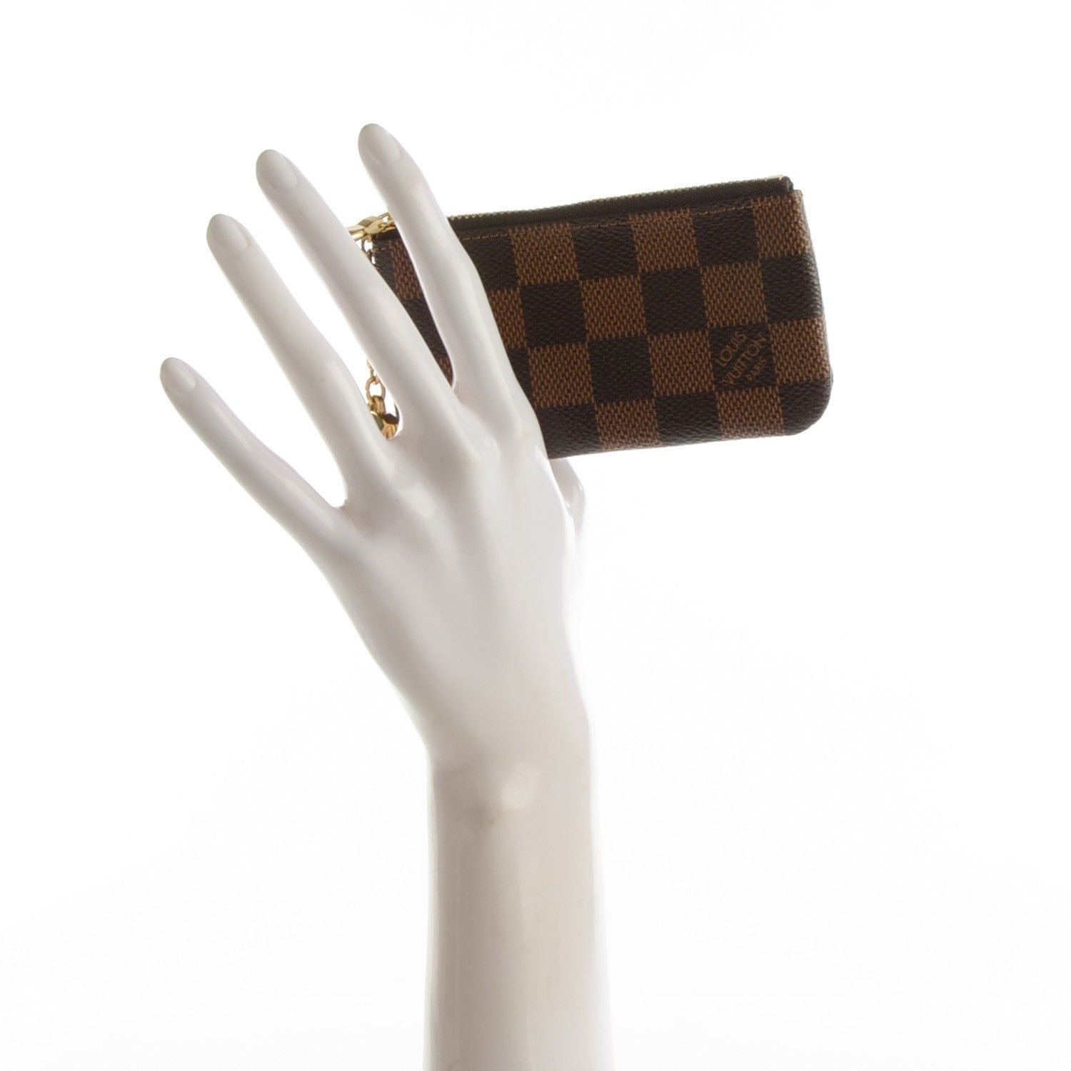 Louis Vuitton Damier Ebene Key Pouch 2 of 7