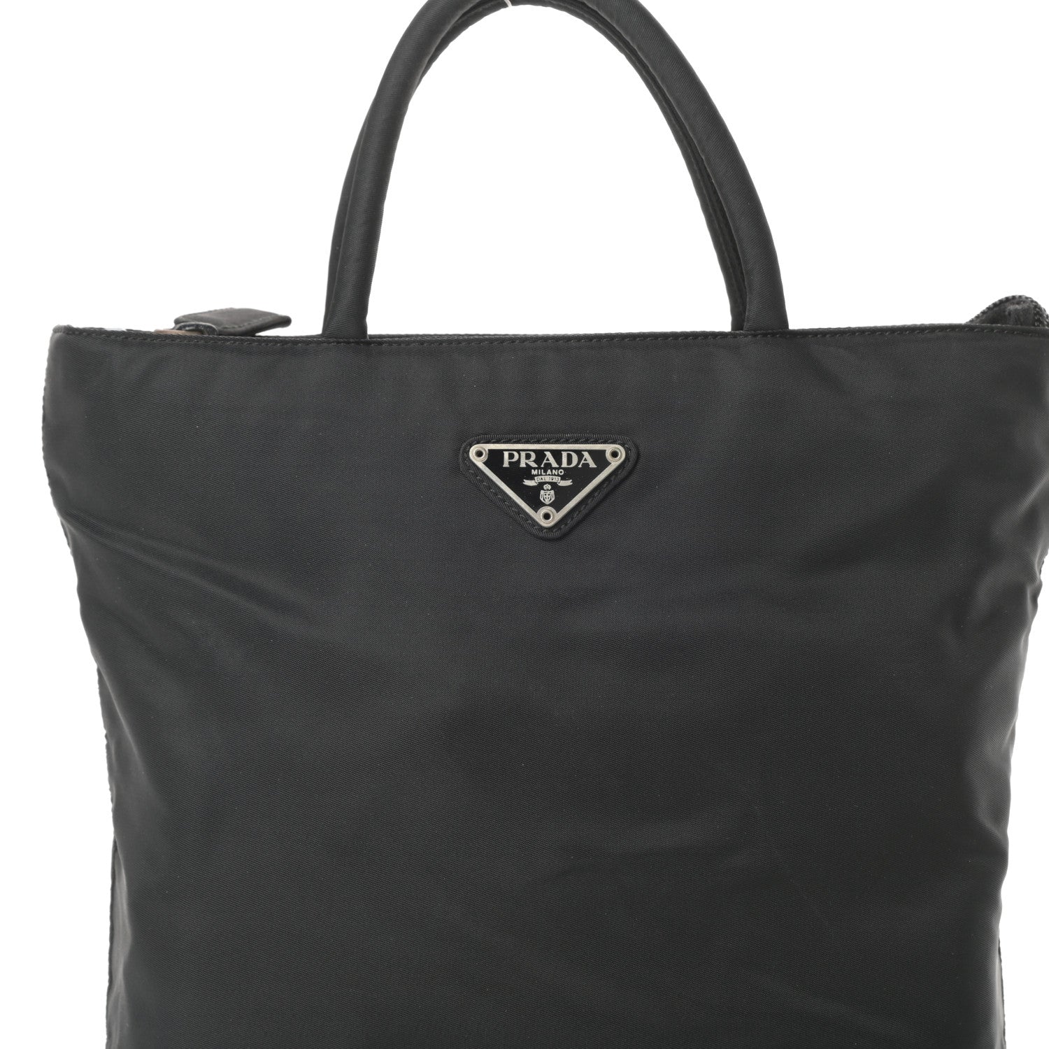 Prada Tessuto Nylon Tote Black 8 of 10