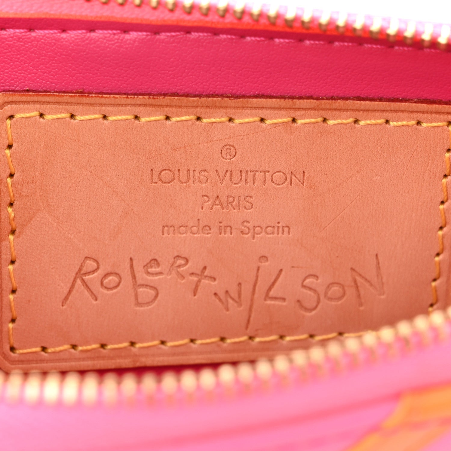 Louis Vuitton Vernis Fluo Lexington Pochette Pink 5 of 8
