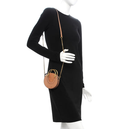 Chloe Goatskin Suede Mini Pixie Bag Nougat 2 of 9
