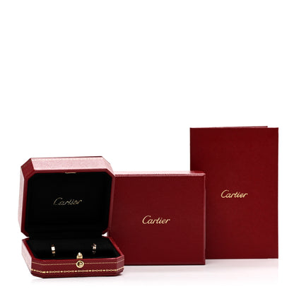 Cartier 18K Pink Gold Small LOVE Hoop Earrings 5 of 5