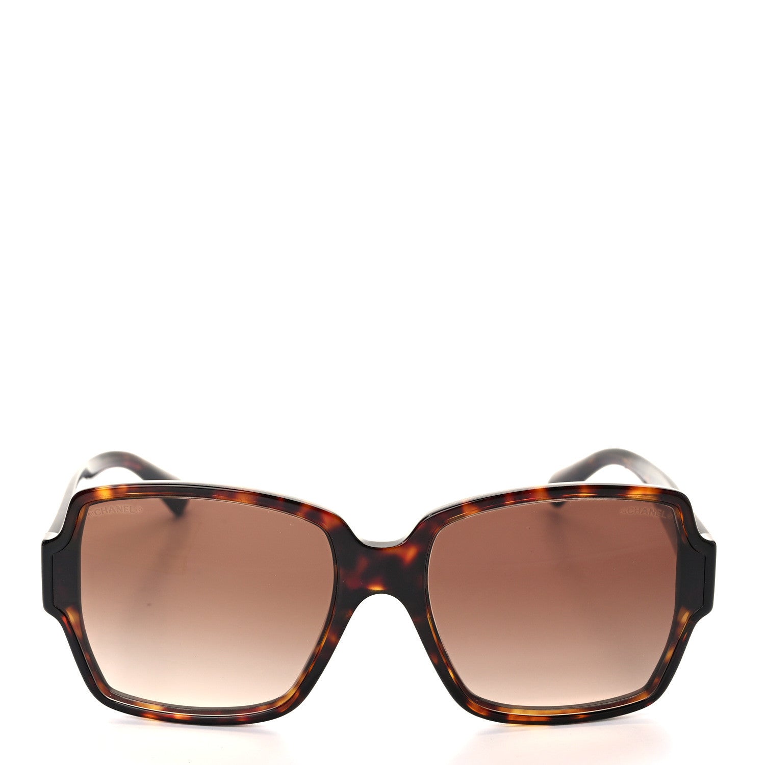 Chanel Acetate Square CC Sunglasses 5385 Tortoise 2 of 8