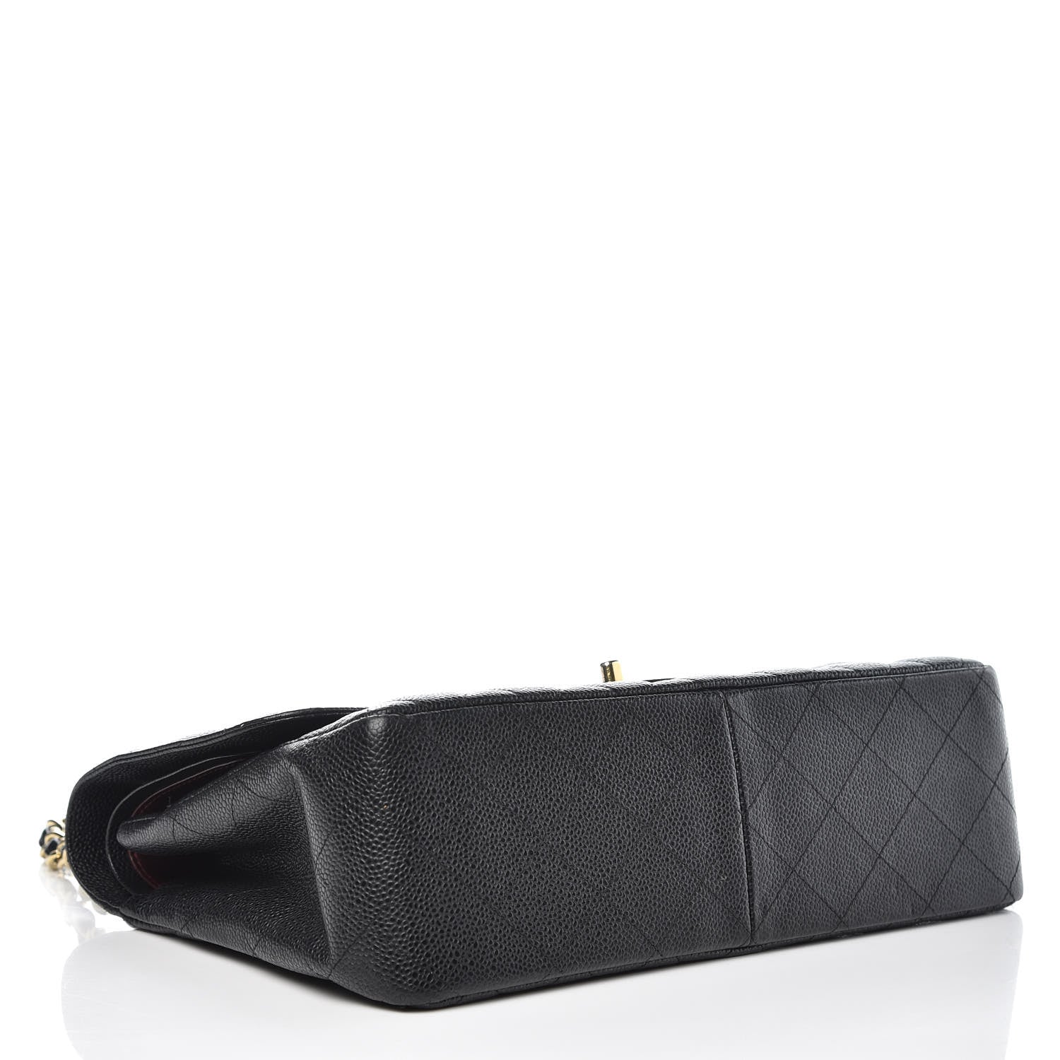 Chanel Caviar Quilted Jumbo Double Flap Black 4 of 12