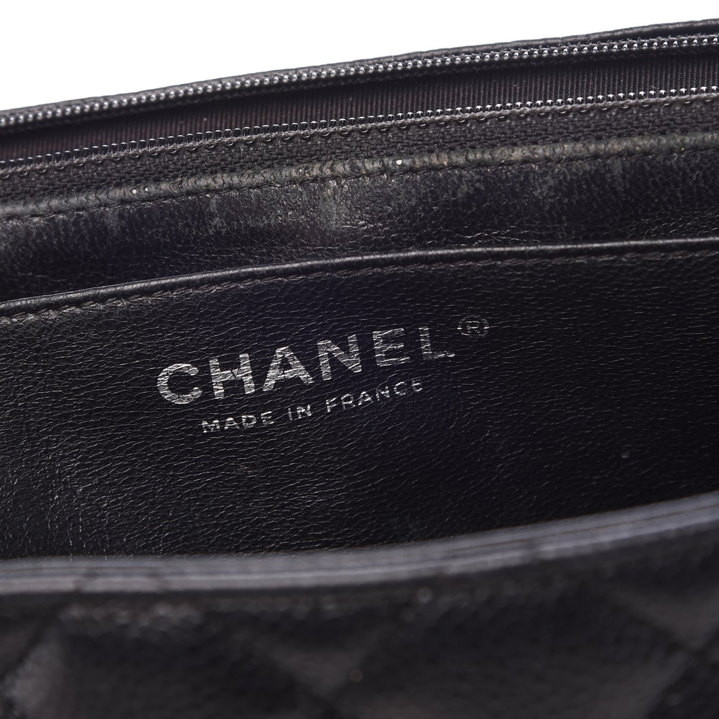 Caviar Quilted Jumbo Single Flap Black