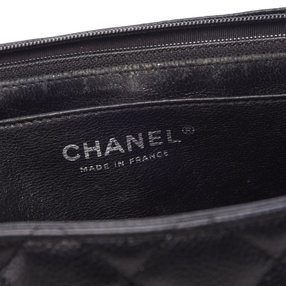 Chanel Caviar Quilted Jumbo Single Flap Black 6 of 18