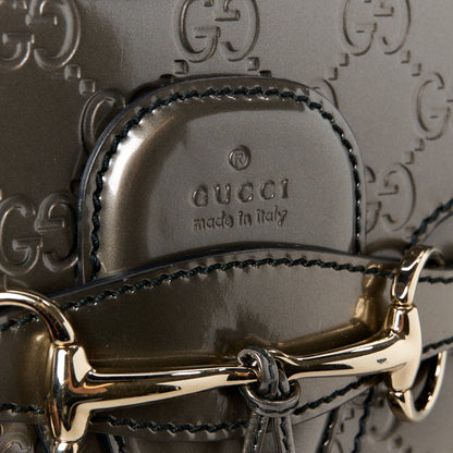 Gucci Shine Guccissima Medium Emily Chain Shoulder Bag Sasso 8 of 12