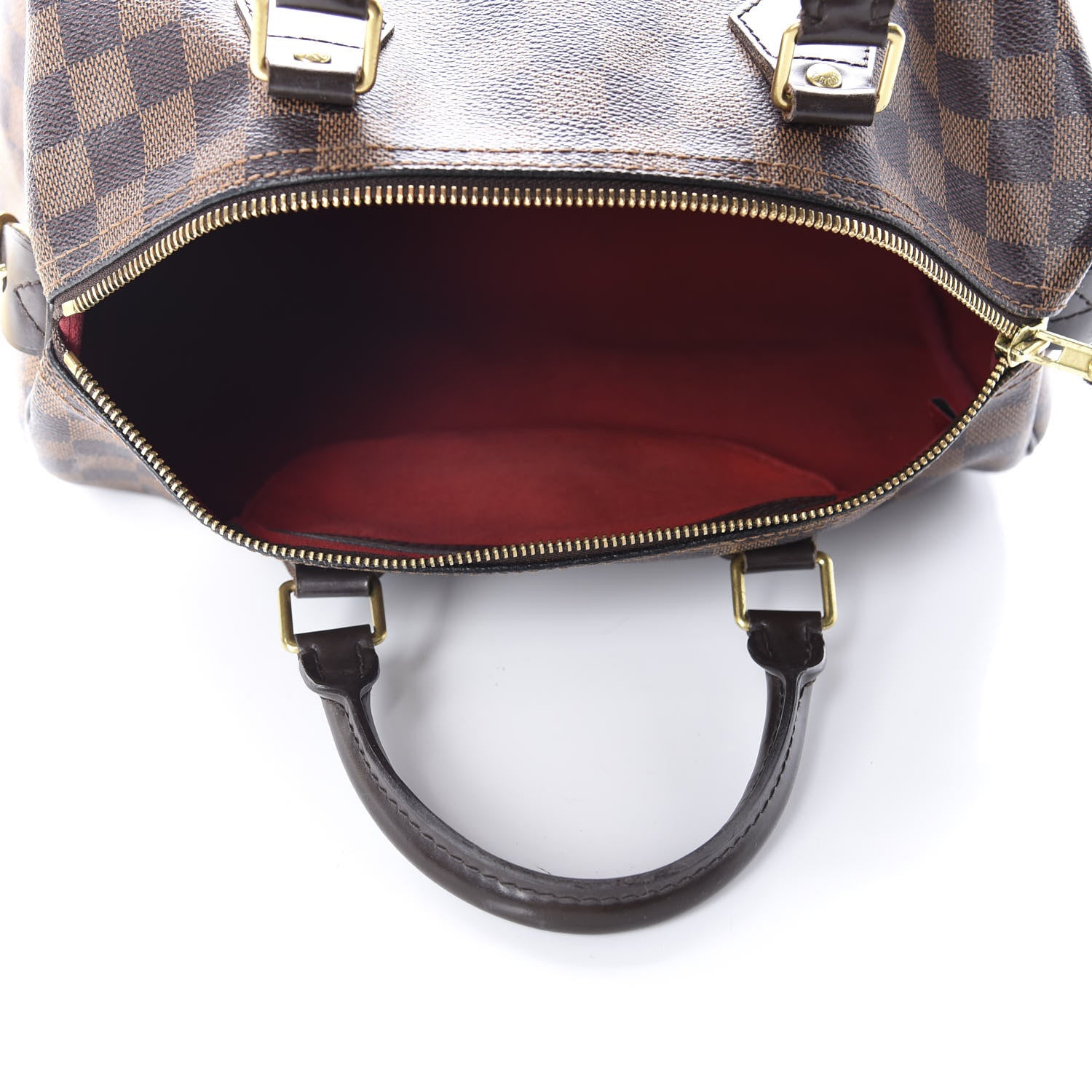 Louis Vuitton Damier Ebene Speedy 30 5 of 15
