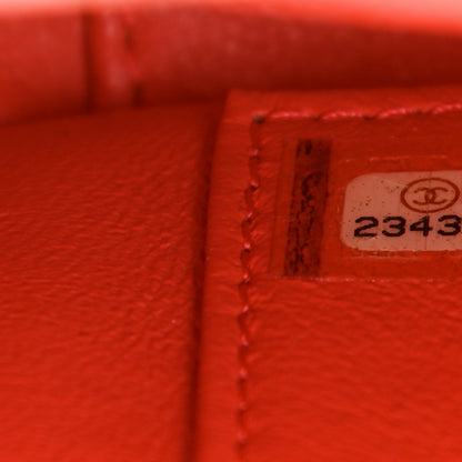Chanel Caviar Quilted Small Business Affinity Flap Coral 7 of 8