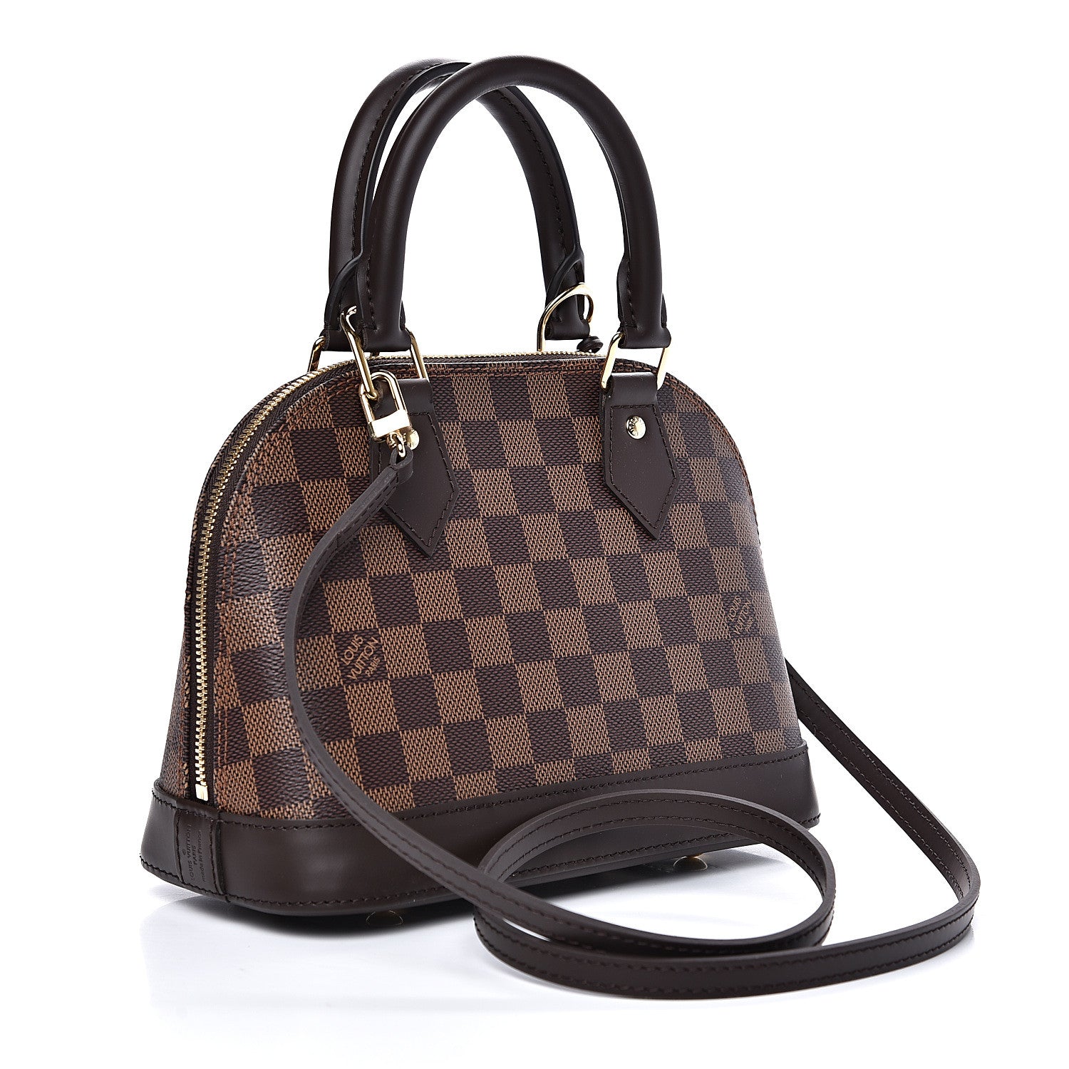 Louis Vuitton Damier Ebene Alma BB 2 of 7