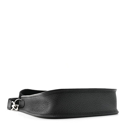 Hermes Taurillon Clemence Evelyne TPM Black 4 of 11