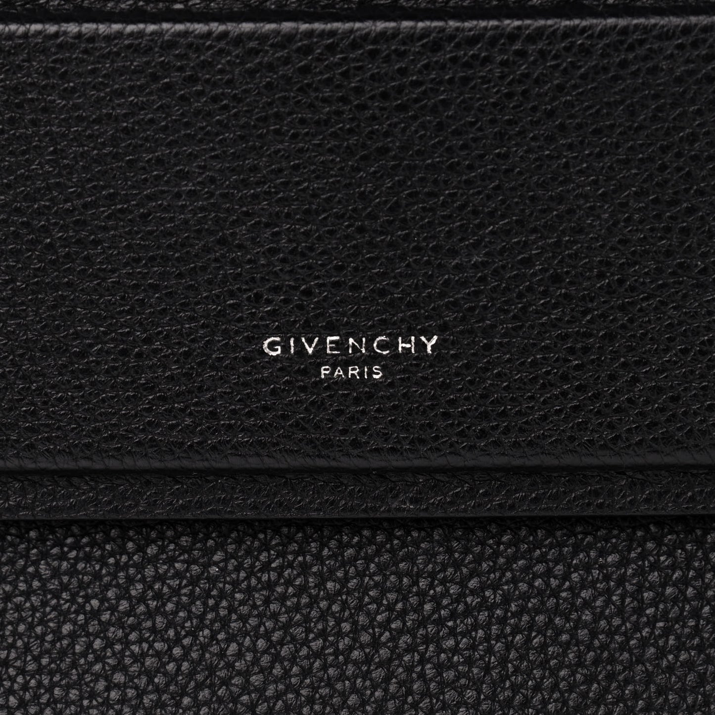 Grained Calfskin Mini Horizon Satchel Black