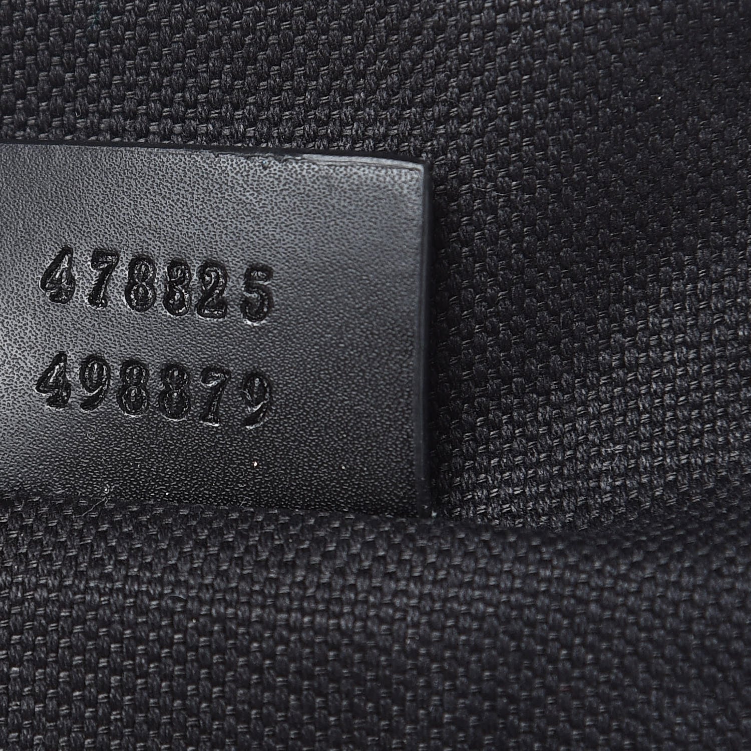 Gucci GG Supreme Monogram Web Belt Bag Black Grey 7 of 11