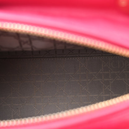 Christian Dior Lambskin Cannage Medium Lady Dior Fuchsia 5 of 11