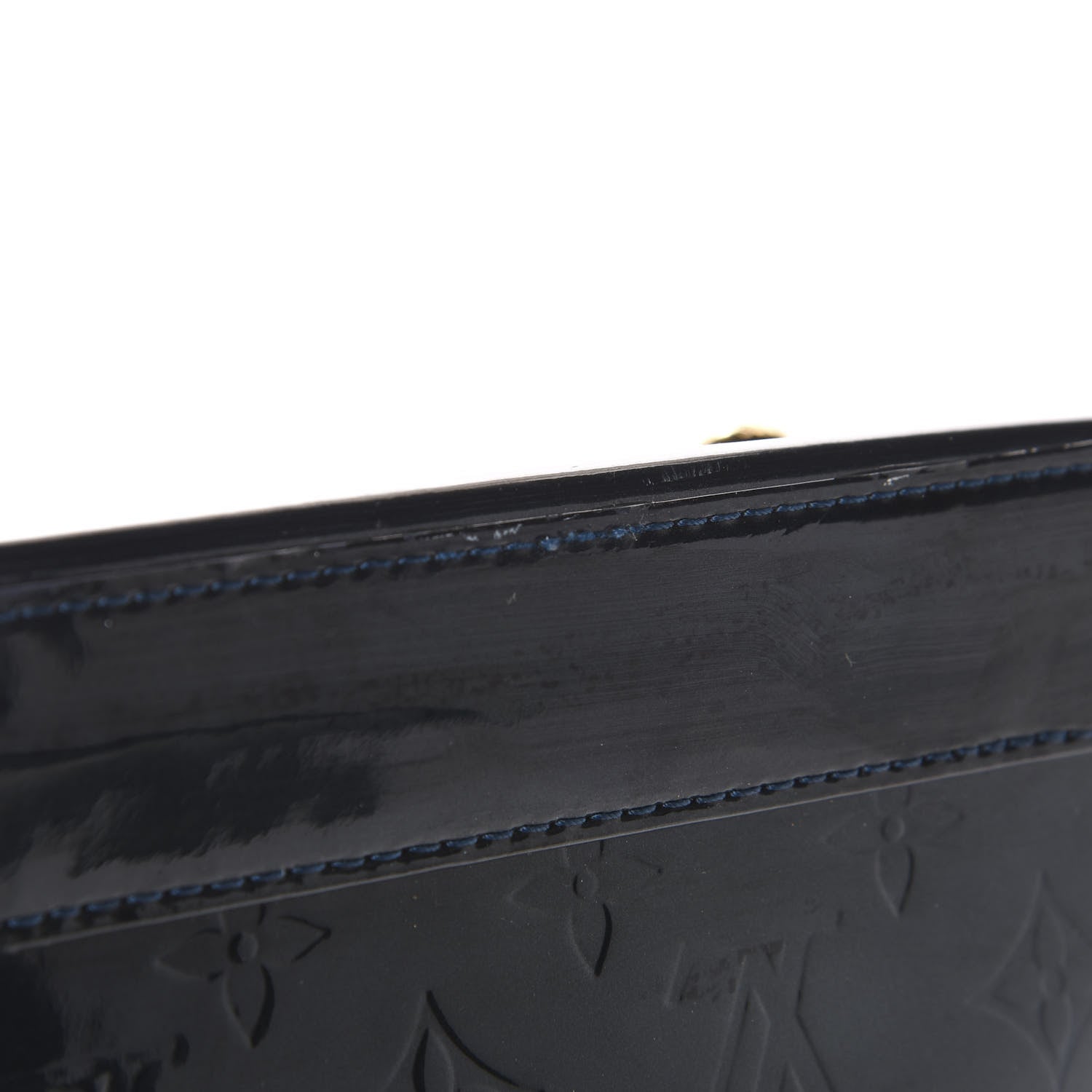 Louis Vuitton Vernis Alma MM Blue Nuit 18 of 19