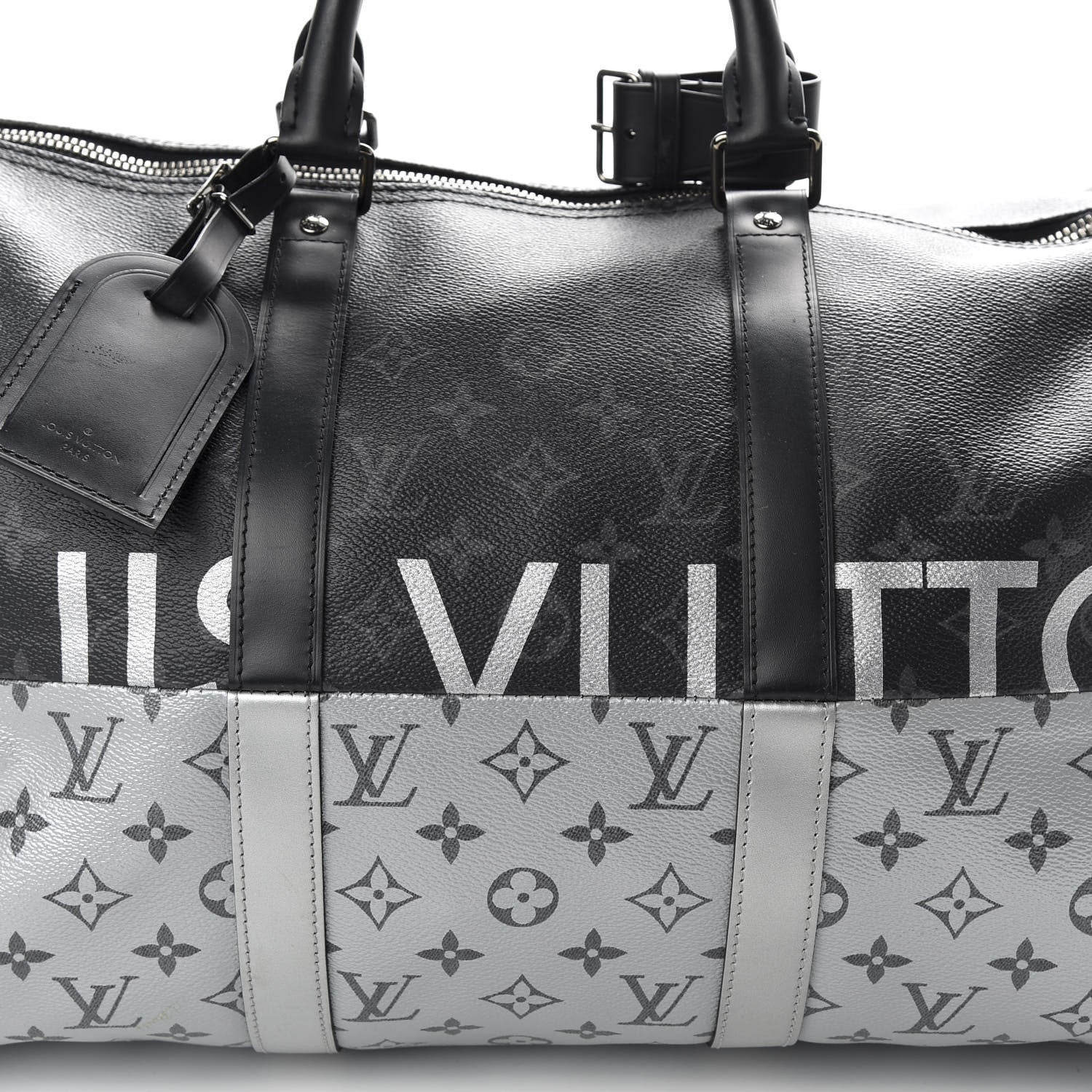Louis Vuitton Monogram Split Keepall Bandouliere 50 11 of 12