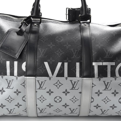 Louis Vuitton Monogram Split Keepall Bandouliere 50 11 of 12