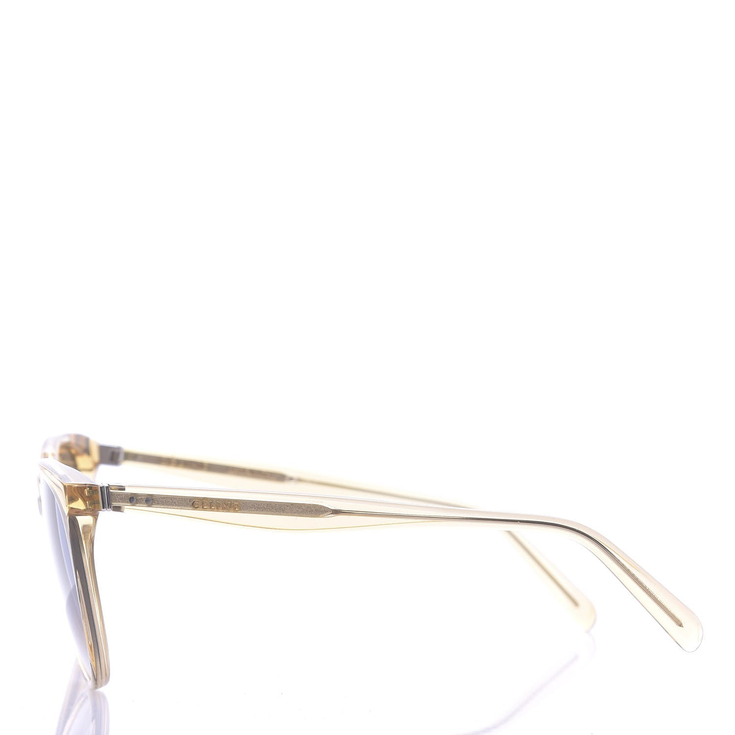 Celine Thin Mary Sunglasses CL 41068/S Yellow 3 of 7