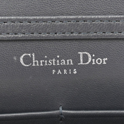 Christian Dior Patent Micro-Cannage Diorama Wallet on Chain Pouch White 6 of 12