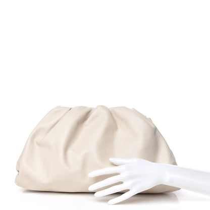 Bottega Veneta Smooth Butter Calf The Pouch Oversized Clutch Mist 2 of 10