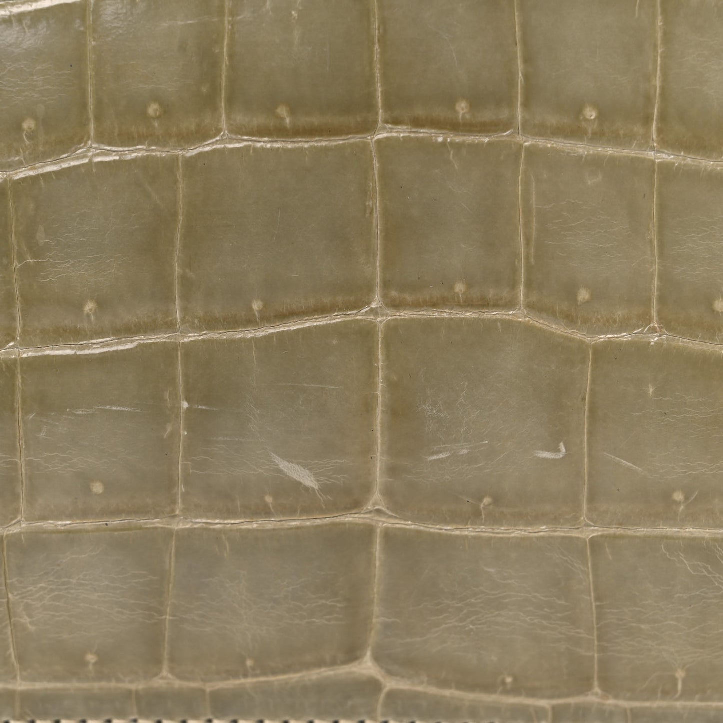 Crocodile Gancini 2-Way Top Handle Bag Olive