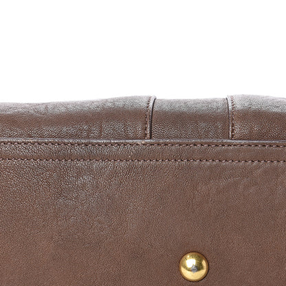 Saint Laurent Sheepskin Small Cabas ChYc Taupe 13 of 19