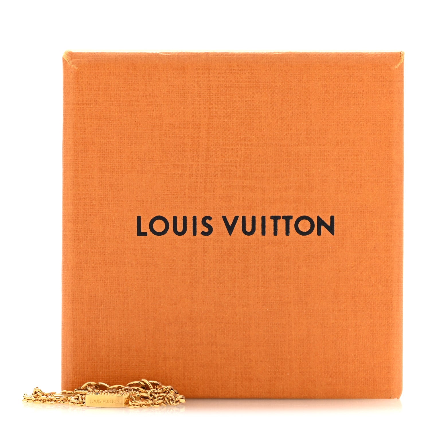 Louis Vuitton Metal Crystal LV Iconic Bracelet Gold 6 of 6
