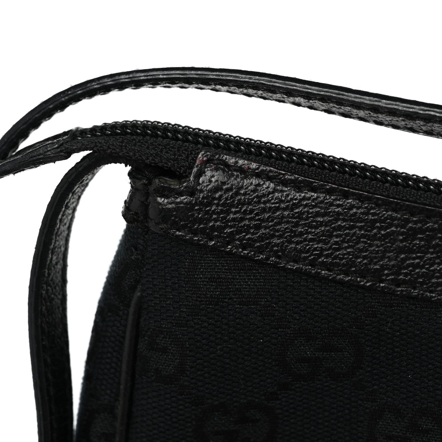 Gucci Monogram Small Pochette Black 11 of 12