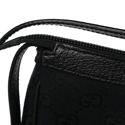 Gucci Monogram Small Pochette Black 11 of 12