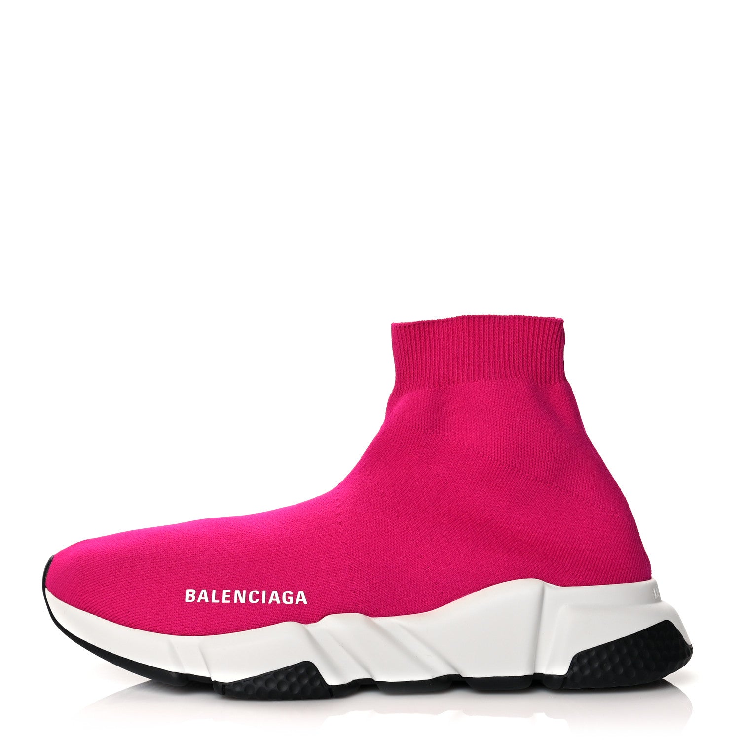Balenciaga Neoprene Knit Womens Speed Sneakers 40 Rose Fuchsia 1 of 7