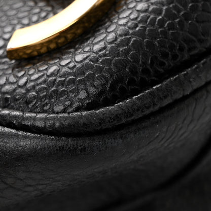 Chanel Caviar Triple CC Shoulder Bag Black 13 of 15