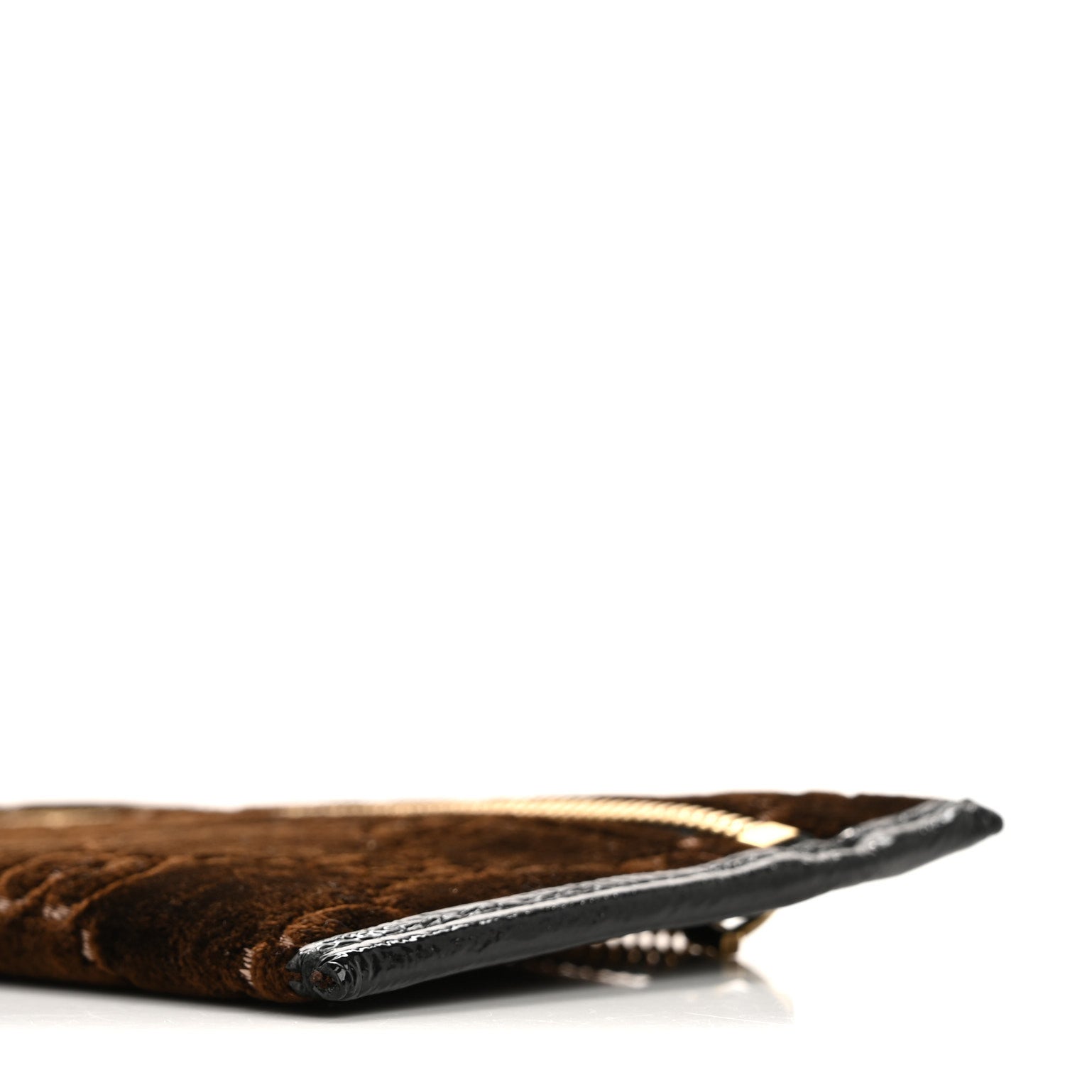Gucci Velvet GG Monogram Rajah Brown Black 10 of 10