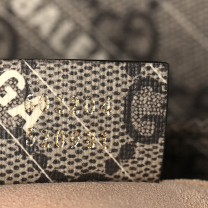 Gucci X BALENCIAGA GG Supreme Monogram Logo Print Horsebit 1955 Shoulder Bag Beige Ebony 7 of 11