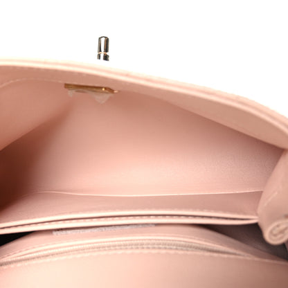 Chanel Caviar Quilted Mini Coco Handle Flap Light Pink 6 of 10