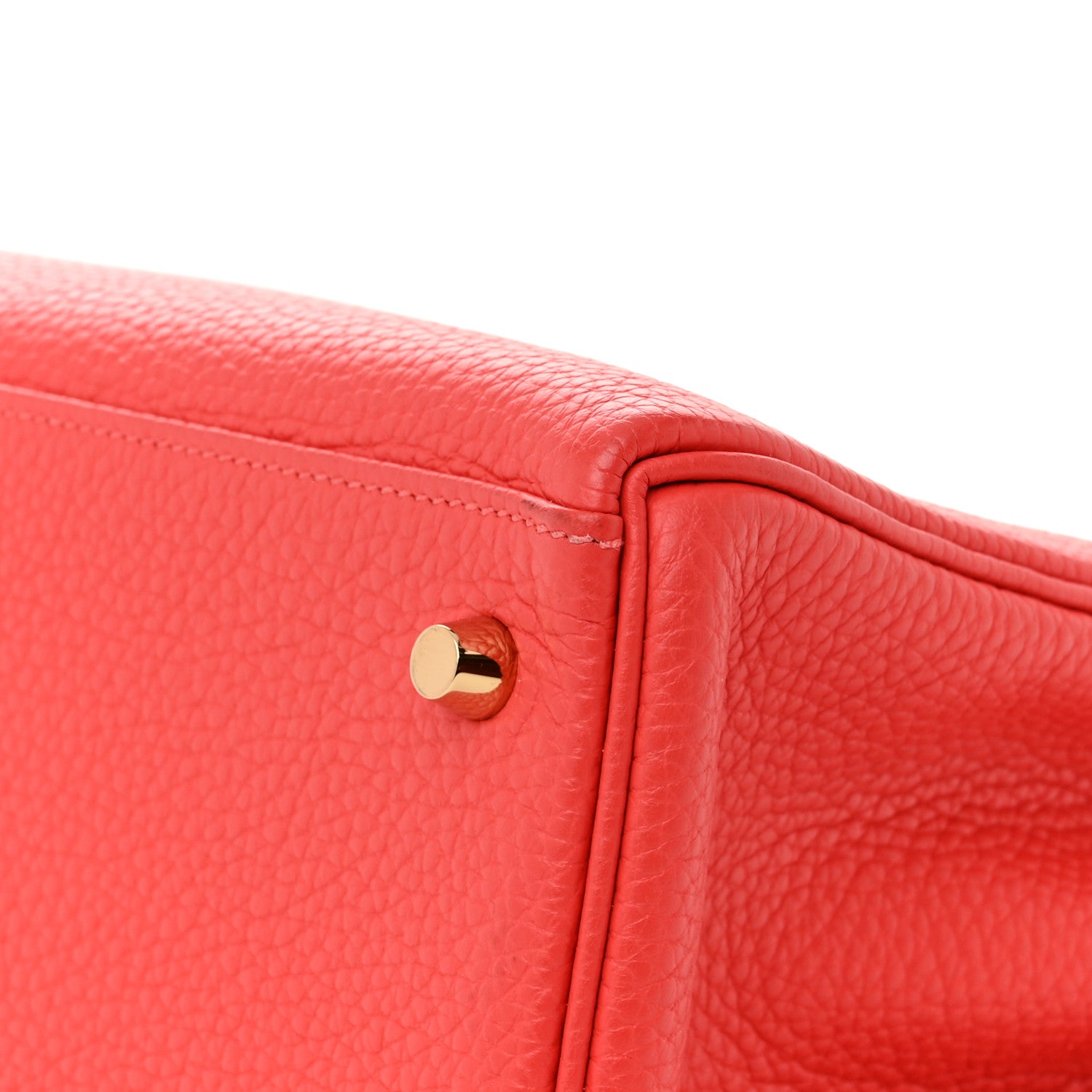 Hermes Togo Kelly Retourne 32 Geranium 10 of 13
