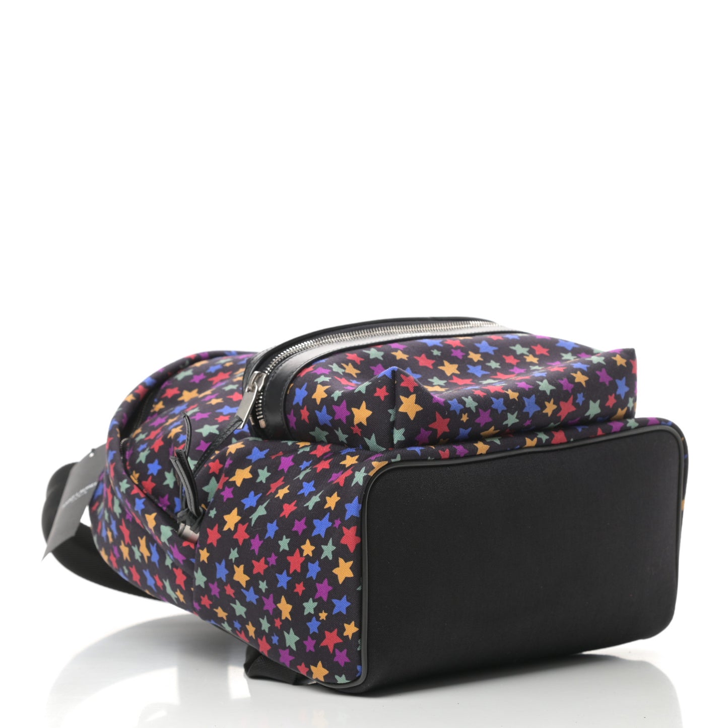 Canvas Star Print Mini City Backpack Multicolor