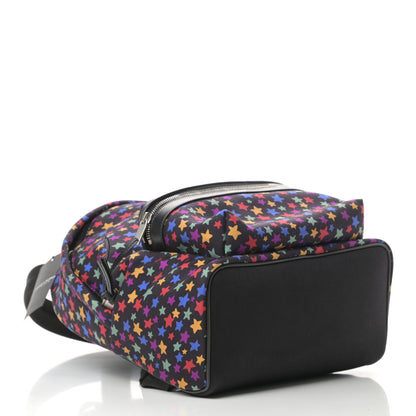 Saint Laurent Canvas Star Print Mini City Backpack Multicolor 4 of 10