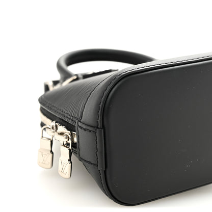 Louis Vuitton Epi Alma Nano Black 8 of 9