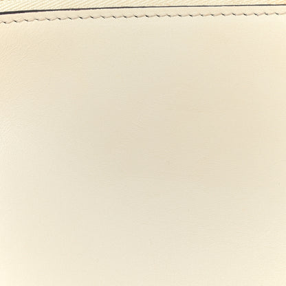 Salvatore Ferragamo Calfskin Perforated Sofia Satchel White 20 of 26