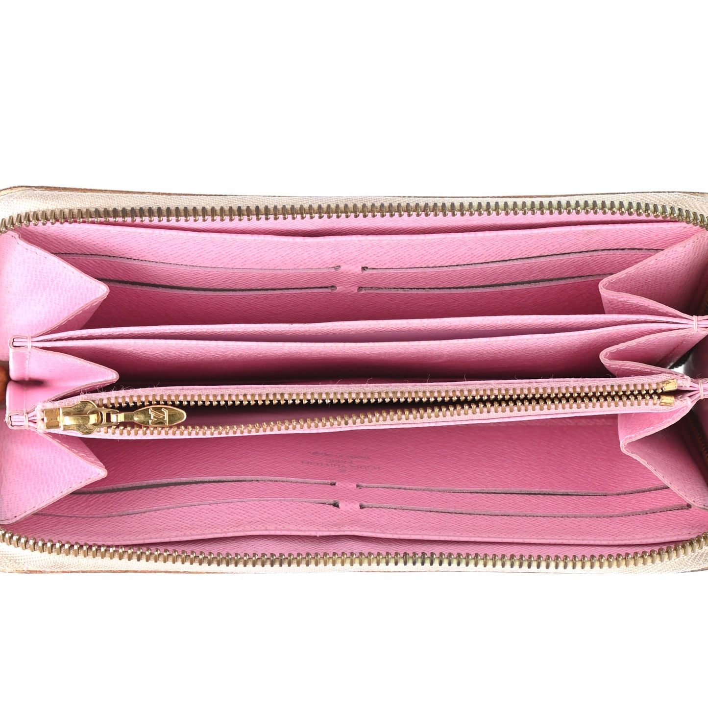 Monogram Multicolor Zippy Wallet White Litchi