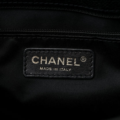 Chanel Caviar Quilted Grand Shopping Tote GST Black 8 of 16