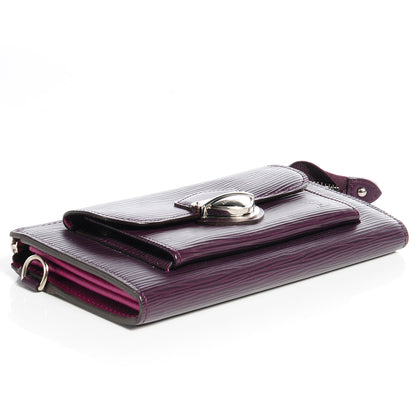 Louis Vuitton Epi Astrid Wallet Cassis 4 of 8