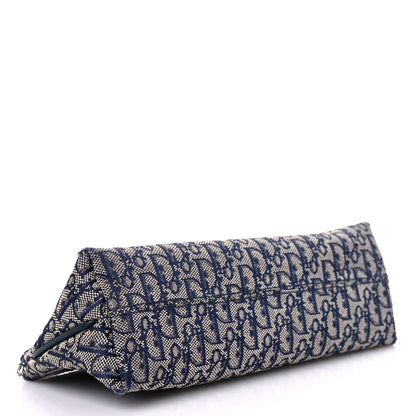 Christian Dior Monogram Pencil Pouch Blue 4 of 13