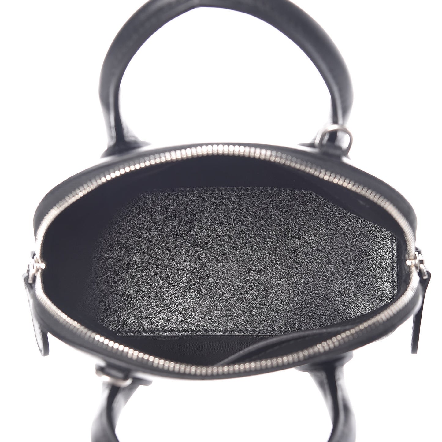 Calfskin I Love Techno XXS Ville Top Handle Bag Black Multicolor