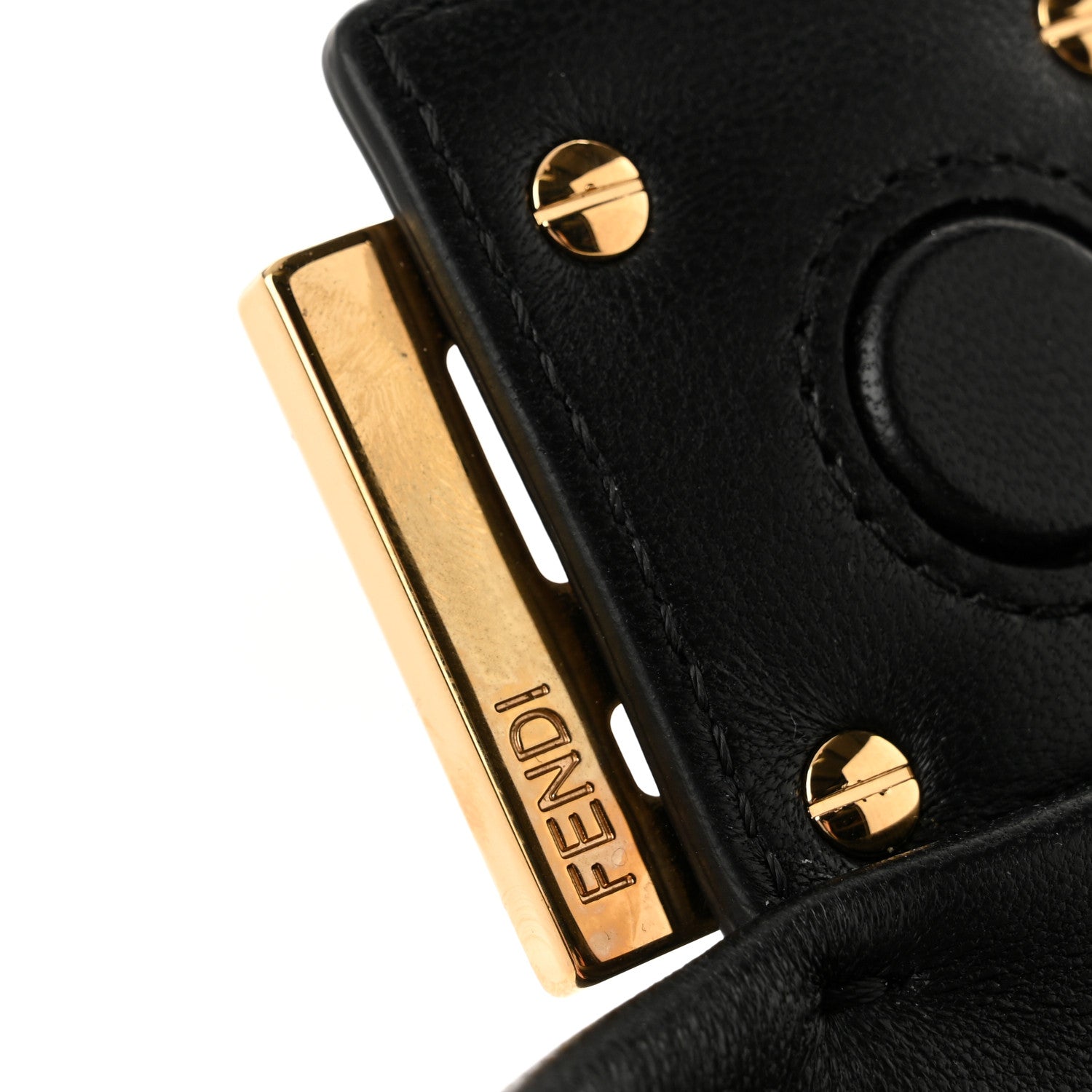 Fendi Nappa Medium Mamma Baguette Black 12 of 12
