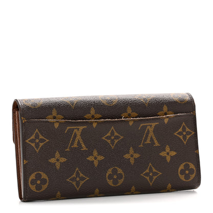 Louis Vuitton Monogram Sarah Wallet NM 3 of 12